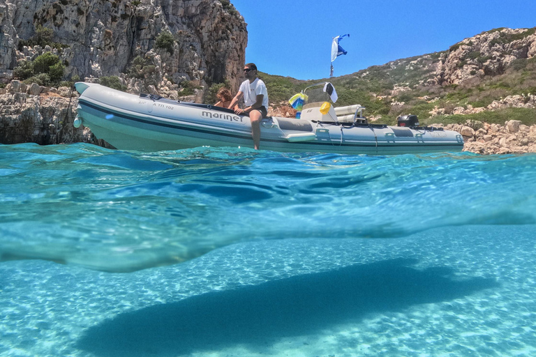 Ilha Proti: Passeio de barco para fazeres snorkeling