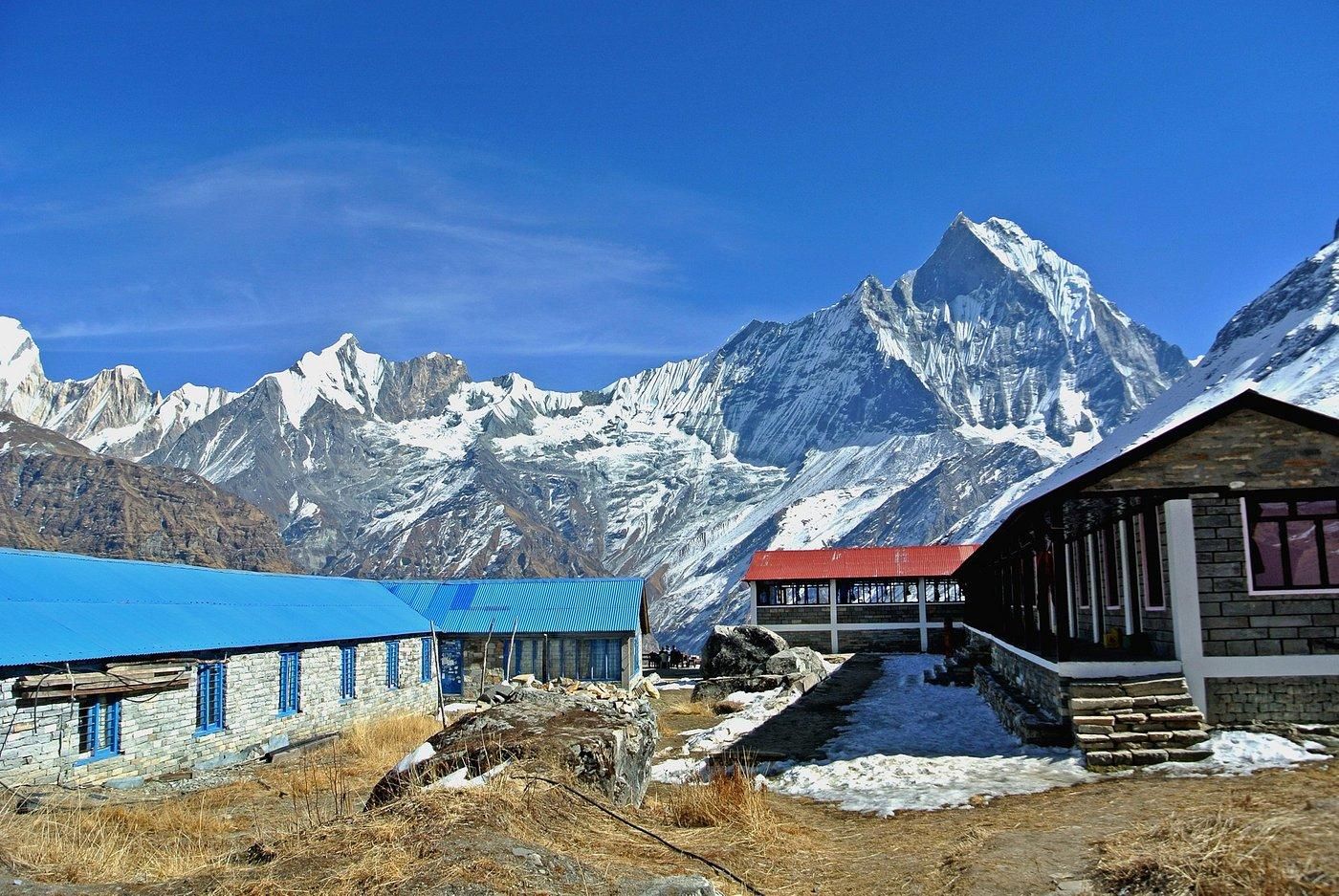 Pokhara: 5 Tage Annapurna Base Camp Trek und natürliche heiße Quelle