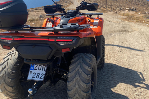 Guided Mykonos ATV adventure; Off-Road Tour with Beach Stop