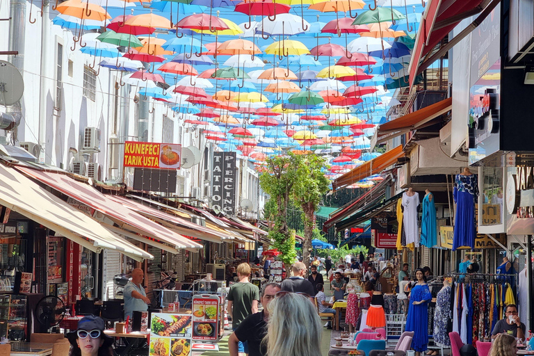 Side: Antalya City Tour With Boat Trip &amp; WaterfallSelf Guided Basic Option İncludes Transportation