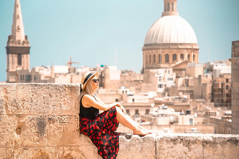 Geführter Rundgang durch Valletta mit lizenziertem GuideMit spanischsprachigem Guide oder Übersetzer