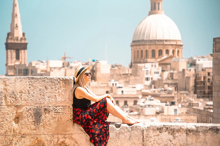 Geführter Rundgang durch Valletta mit lizenziertem GuideMit spanischsprachigem Guide oder Übersetzer