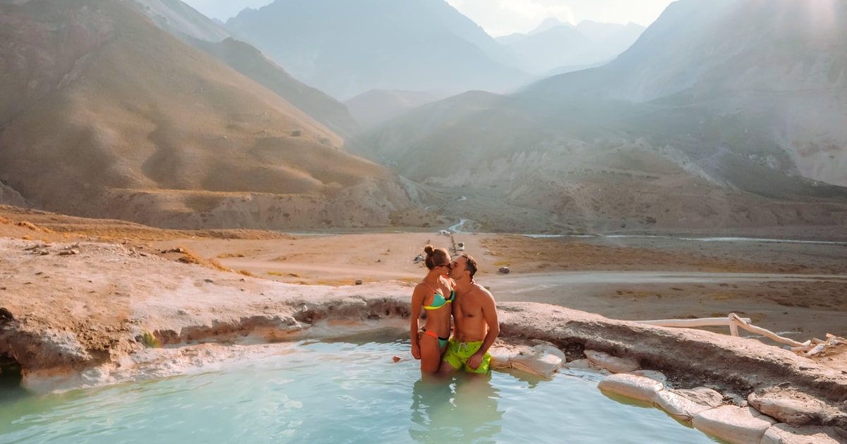 Santiago Cajón del Maipo Hot Springs & Chilenisches Barbecue