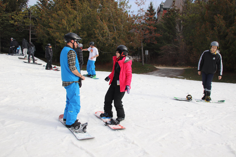 Blue Mountain: Skiing or Snowboarding for Beginners Transportation and Lesson