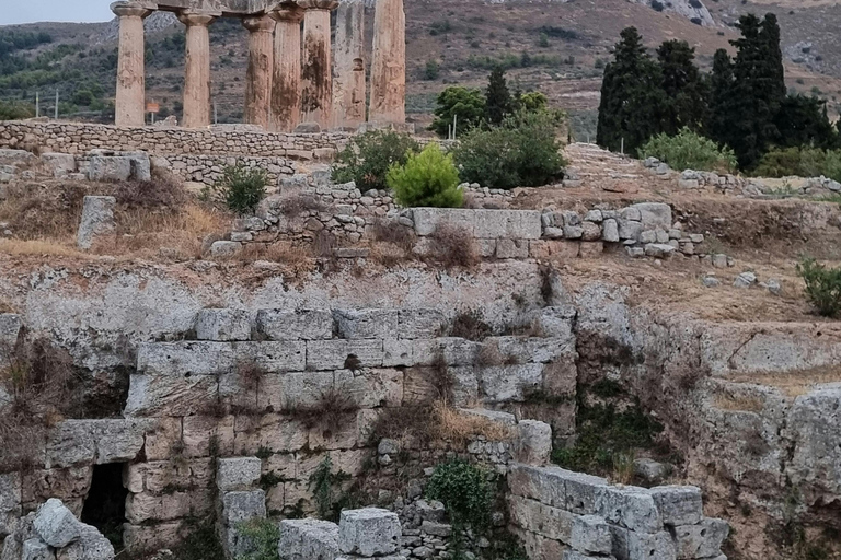 Au départ d&#039;Athènes : Corinthe antique et Canal de Corinthe visite privée