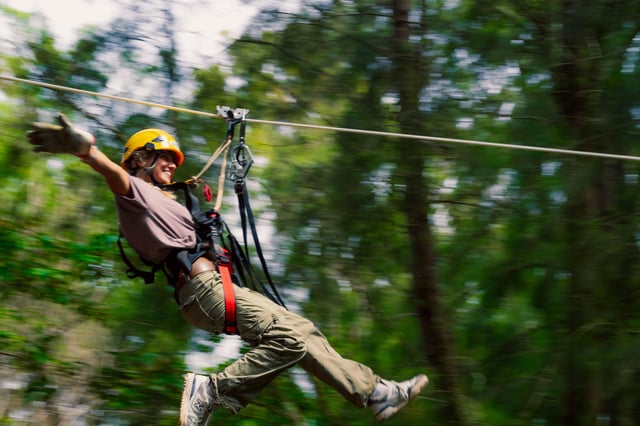 Big Island: 2 órás Kohala Zipline kaland