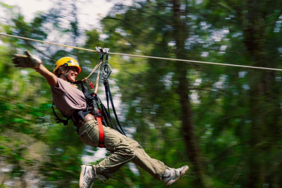 Big Island: 2 órás Kohala Zipline kaland