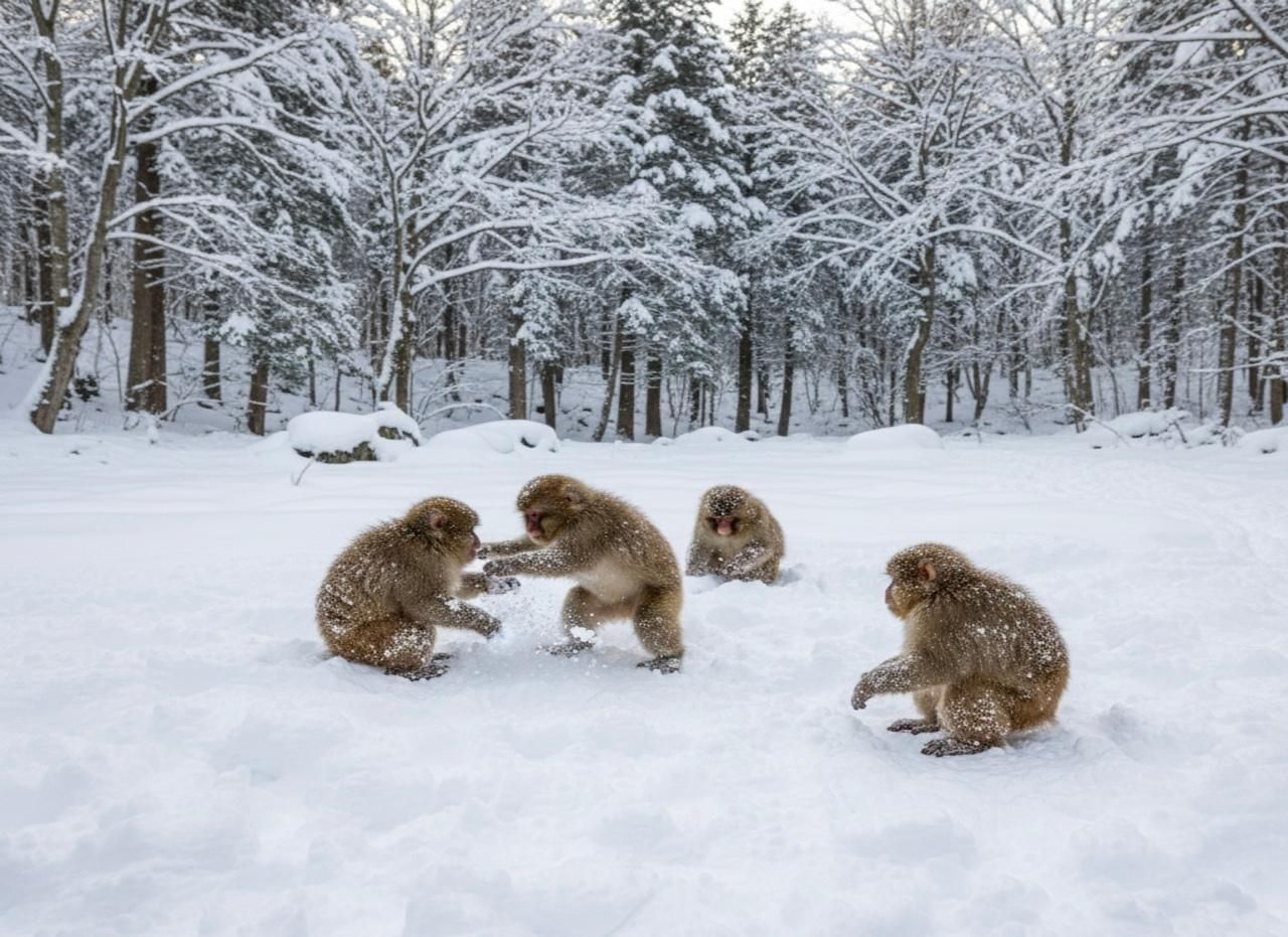 Hakuba: Private Tour zu Schneeaffen und Alpenflucht