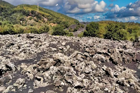 Etna Lava Flow 1992 Aci Trezza boat tour dinner family home