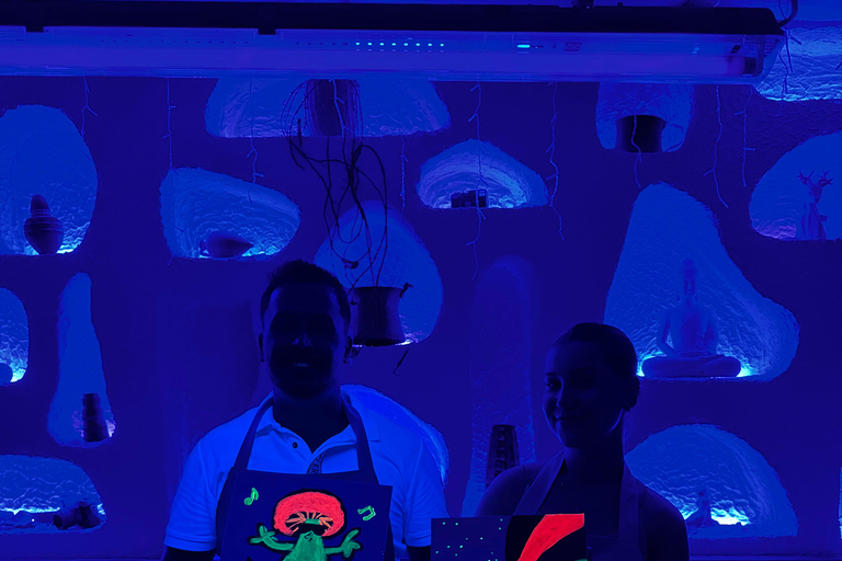 Antalya: Neon Painting Workshop - Art That Glows in the Dark