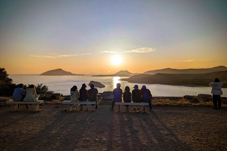 Visite privée de Sounion : juste votre groupe et des photos professionnellesVisite privée de Sounion : uniquement votre groupe et des photos professionnelles