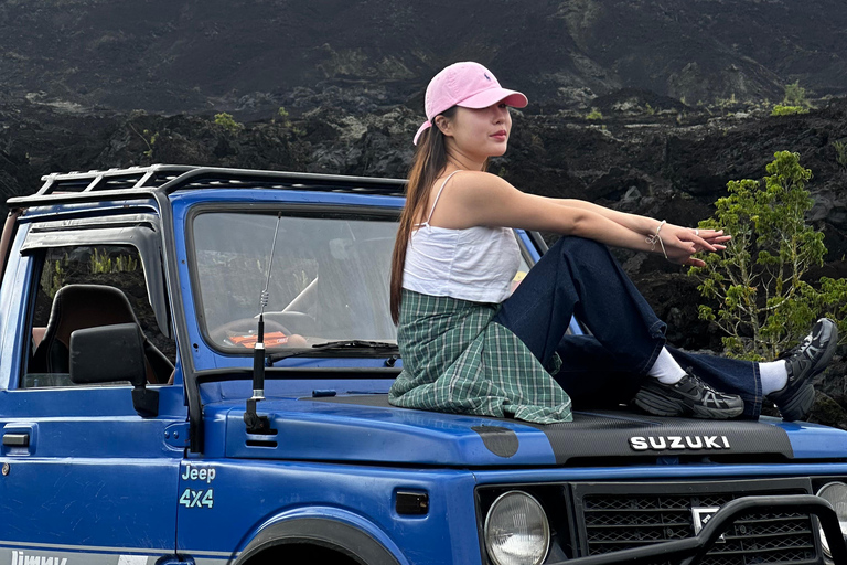 Excursion en jeep à Sukawana au lever du soleil et à la lave noire