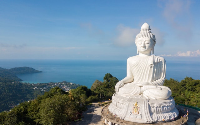 Phuket: Chalong Bay Rum x Big buddha Half Day Private Tour