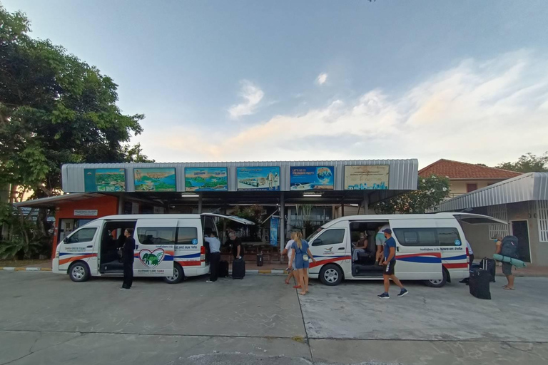 Phuket to Ko Tao by Coach and High-Speed Catamaran