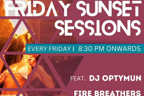 Zakynthos: Infinity Beach Club Beach Sunset Entry Ticket