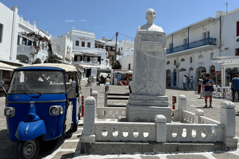 Upptäck Mykonos till fots med matupplevelseUpptäck Mykonos mat till fots