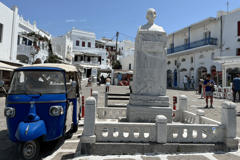 Upptäck Mykonos till fots med matupplevelseUpptäck Mykonos mat till fots