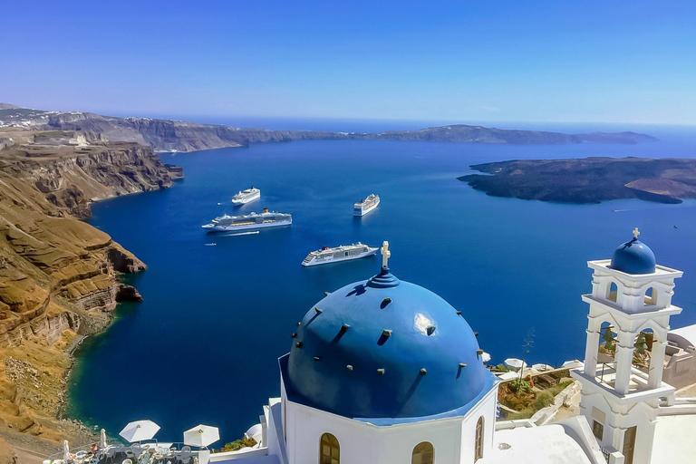 Santorini: tour privato delle attrazioni in minibus