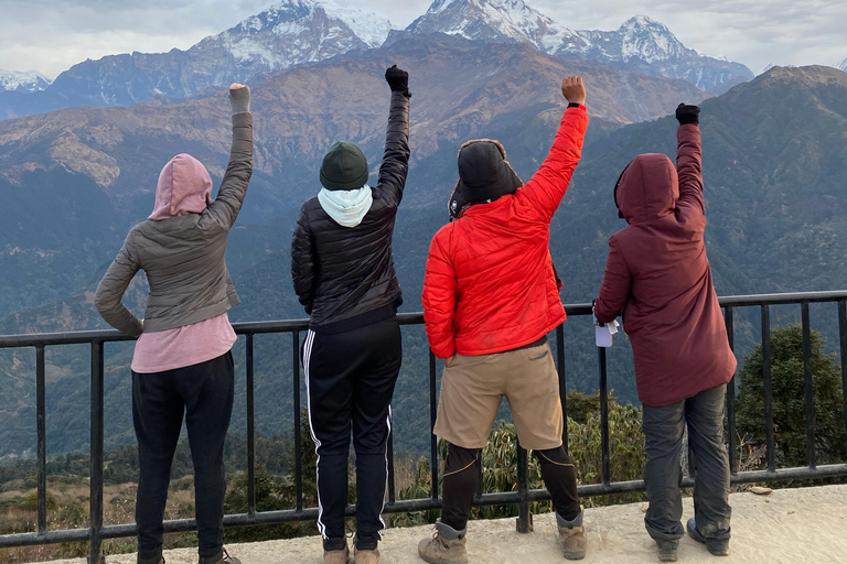 Katmandou : 3 jours de randonnée guidée à Ghorepani Poon HillAu départ de Katmandou : randonnée de 3 jours à Poon Hill au lever du soleil