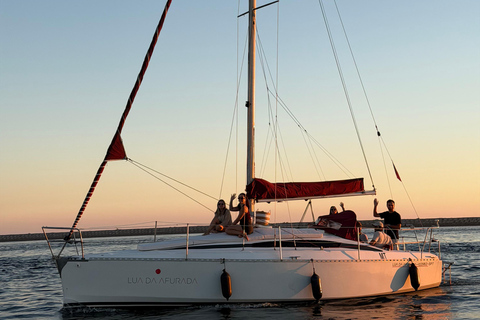 Porto: Douro River Cruise with wine tasting & Sunset option Shared Sunset Sailboat Cruise