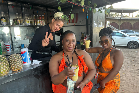 Au départ de San Juan : visite culinaire de la plage de Pinones et des barsAu départ de San Juan : excursion à la plage et aux bars de Pinones