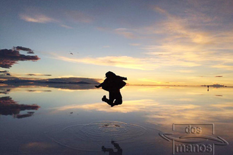 Salar de Uyuni 1 dag + fotosession + solnedgång (engelska)