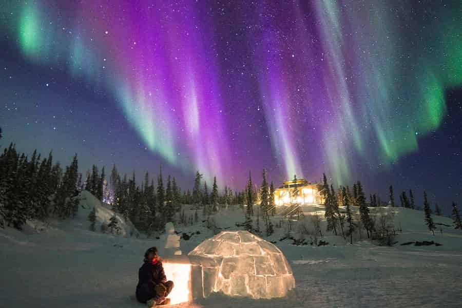 4-tägige Nordlichter-Tour in Yellowknife mit Aktivitäten. Foto: GetYourGuide 4-tägige Nordlichter-Tour in Yellowknife mit Aktivitäten. Foto: GetYourGuide