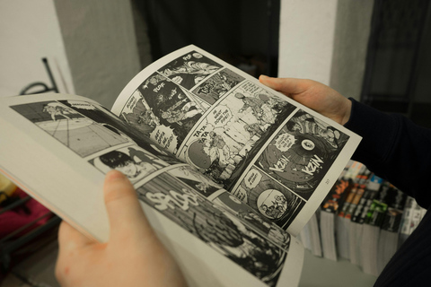 Visit a comic book workshop & get a live portrait in Lyon Visit a comic book workshop & live portrait in Lyon