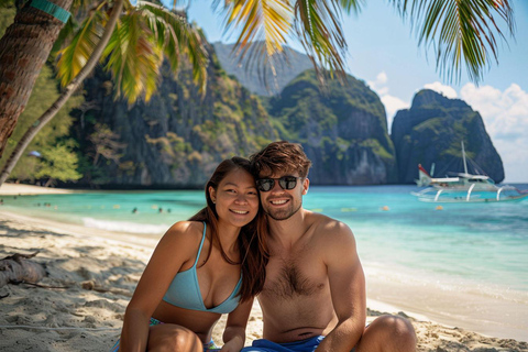 Tour privato El Nido Shrine &amp; Beach Escapade All InclusiveTour del Santuario e della spiaggia di El Nido - Tour C