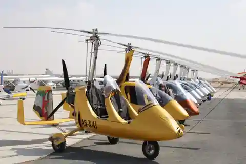 Ras Al Khaimah: Gyrocopter Flight over Desert and Beaches