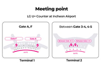 Incheon Airport, Traveler SIM & T-money Transportation Card - Housity