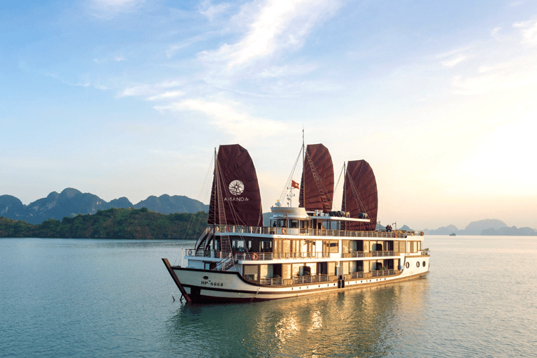 Hanoi: 2D1N Ha Long, Lan Ha Bay by Amanda Luxury Cruise Start From Hanoi by 8:00 AM