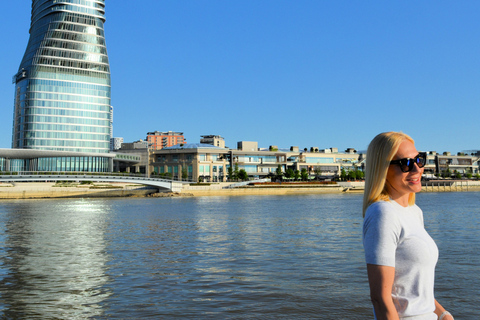 Belgrade: PRIVATE Luxury Boat Cruise on 2 Rivers 2 HOURS Private luxury boat day cruise + FREE DRINKS