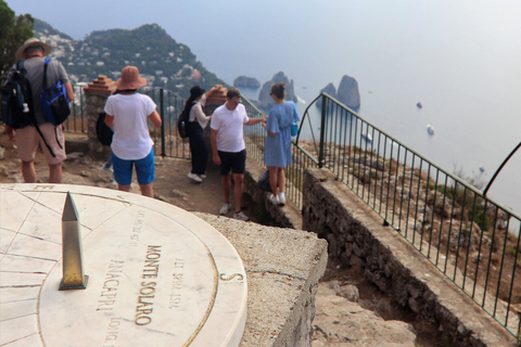 Sorrento: Capri, Blaue Grotte und Augustus Gärten Tagestour