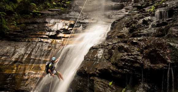 Blue Mountains: Abseiling and Canyoning Experience