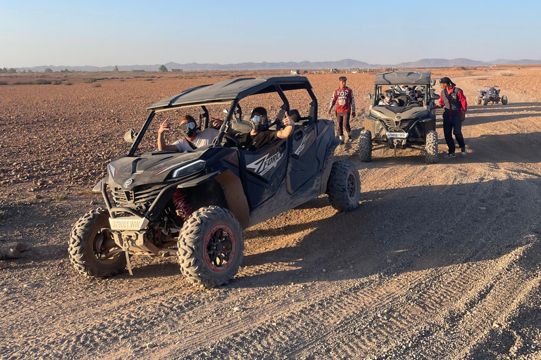 Marrakech : Excursion en Buggy 1000cc à la palmeraie et théMarrakech : Excursion privée en Buggy 1000cc à la palmeraie