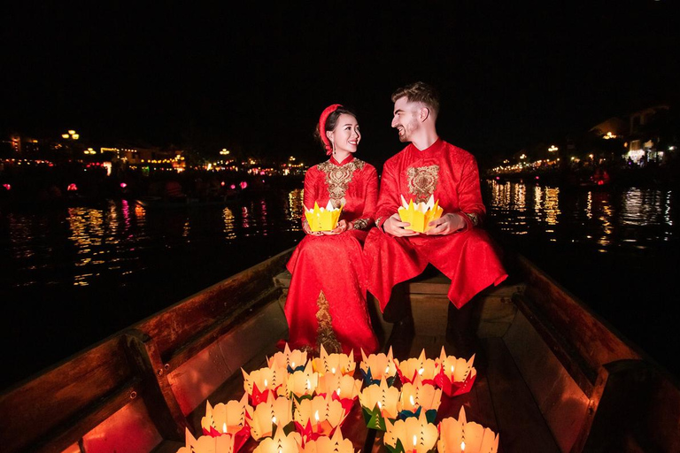 Z Hoi An/Da Nang: Odwiedź miasto Hoi An i wypuść lampionyWycieczka grupowa