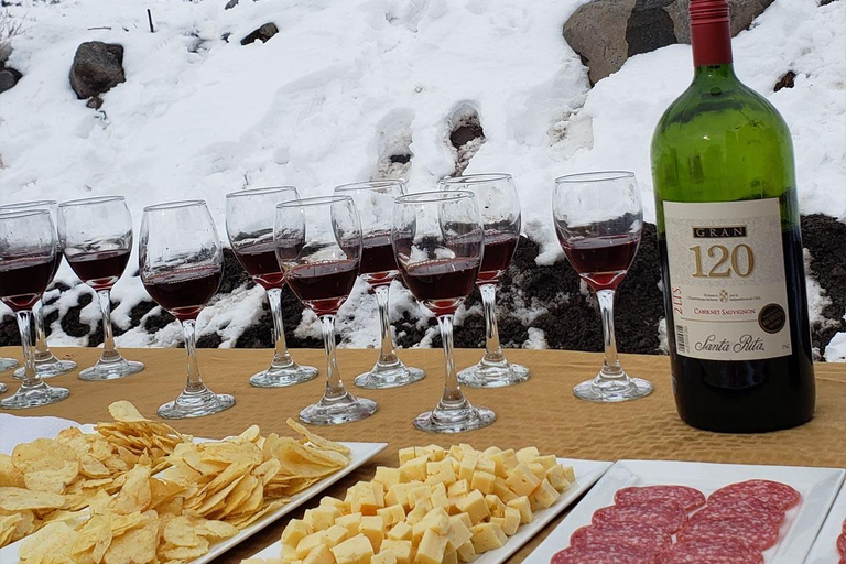 圣地亚哥：瓦莱内瓦多山脉的黄昏 + UFO山谷和野餐圣地亚哥：瓦莱内瓦多山脉日落 + UFO山谷和野餐