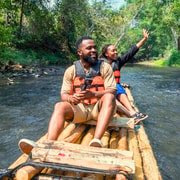 Chiang Mai: Bamboo Rafting, Carp Café & Tickets (Private) Chiang Mai: Bamboo Rafting, Carp Café & Tickets (Private)