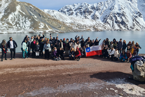 Tour Cajon del Maipo +Embalse del Yeso+ colline balneariTour Cajon del Maipo + Bacino di Yeso