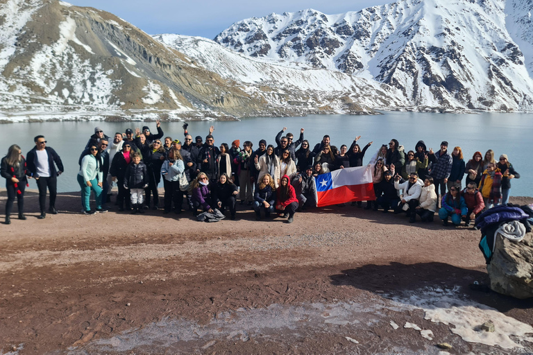Tour Cajon del Maipo +Embalse del Yeso+ colline balneariTour Cajon del Maipo + Bacino di Yeso