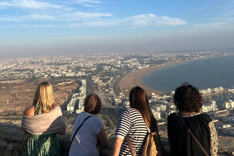 From Agadir: City tour with cable car and Coco Polizzi included