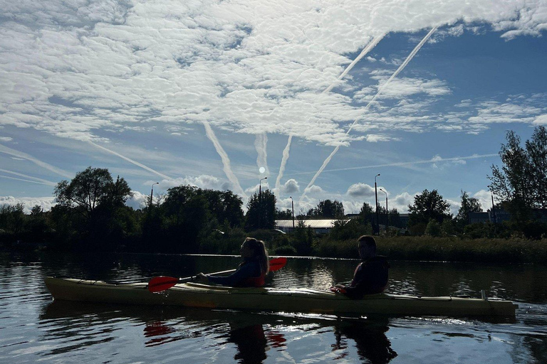 Riga: Kayaking Adventure, Self-Guided Tours w/ Digital Map Riga: Kayaking Adventure, Self-Guided Tour w/ Digital Map