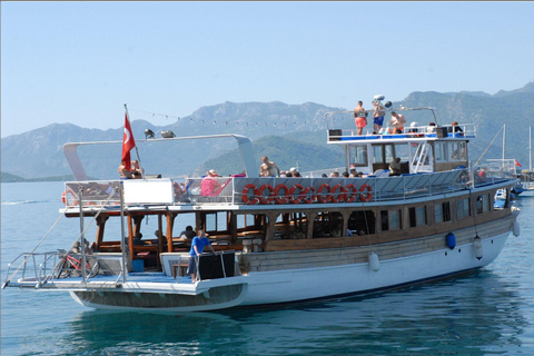 Marmaris / Icmeler : Full-Day Boat Trip with Lunch & Drinks Boat Trip Included Lunch & Alcoholic Drinks