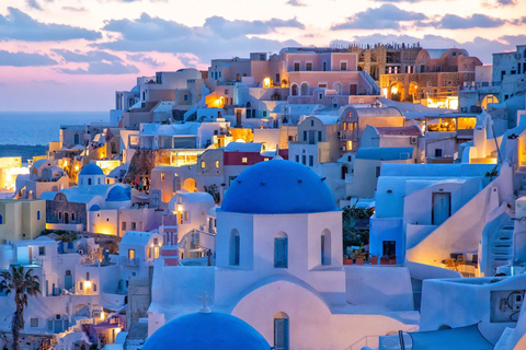 Santorini Complete: Semi-Private Tour, Wine Tasting, and Hotel Pick-Up
