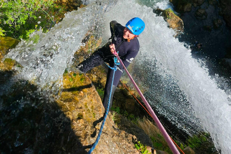 Anna: canyoning em Gorgo de la escalera