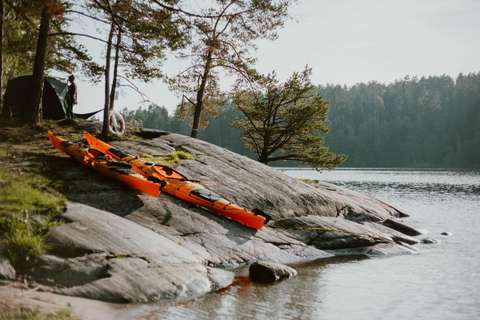 Stockholm: Private Archipelago Kayak Tours with Fika & Lunch Half-Day with Outdoor Fika - Meeting Point in Kayak Center