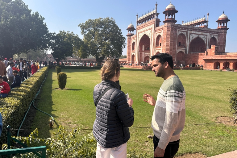 Desde Delhi: viaje privado al Taj Mahal y al fuerte de AgraExcursión de un día sin entradas ni almuerzo