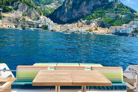 From Naples: Amalfi Coast Private Boat Exclusive Tour Jeanneau DB 43 "La Dolce Vita"