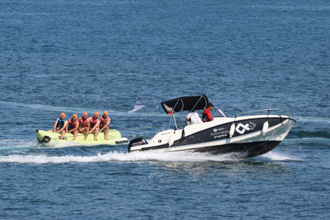 Valencia: Banana Boat Ride with Photos and Videos Banana boat